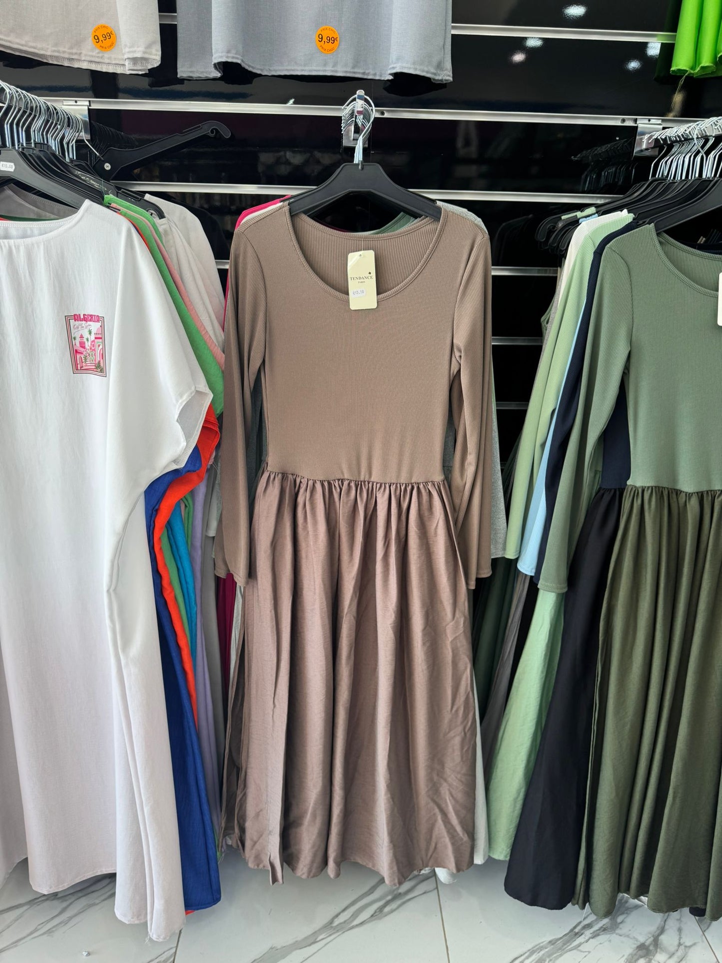 ROBE MANCHE LONGUE