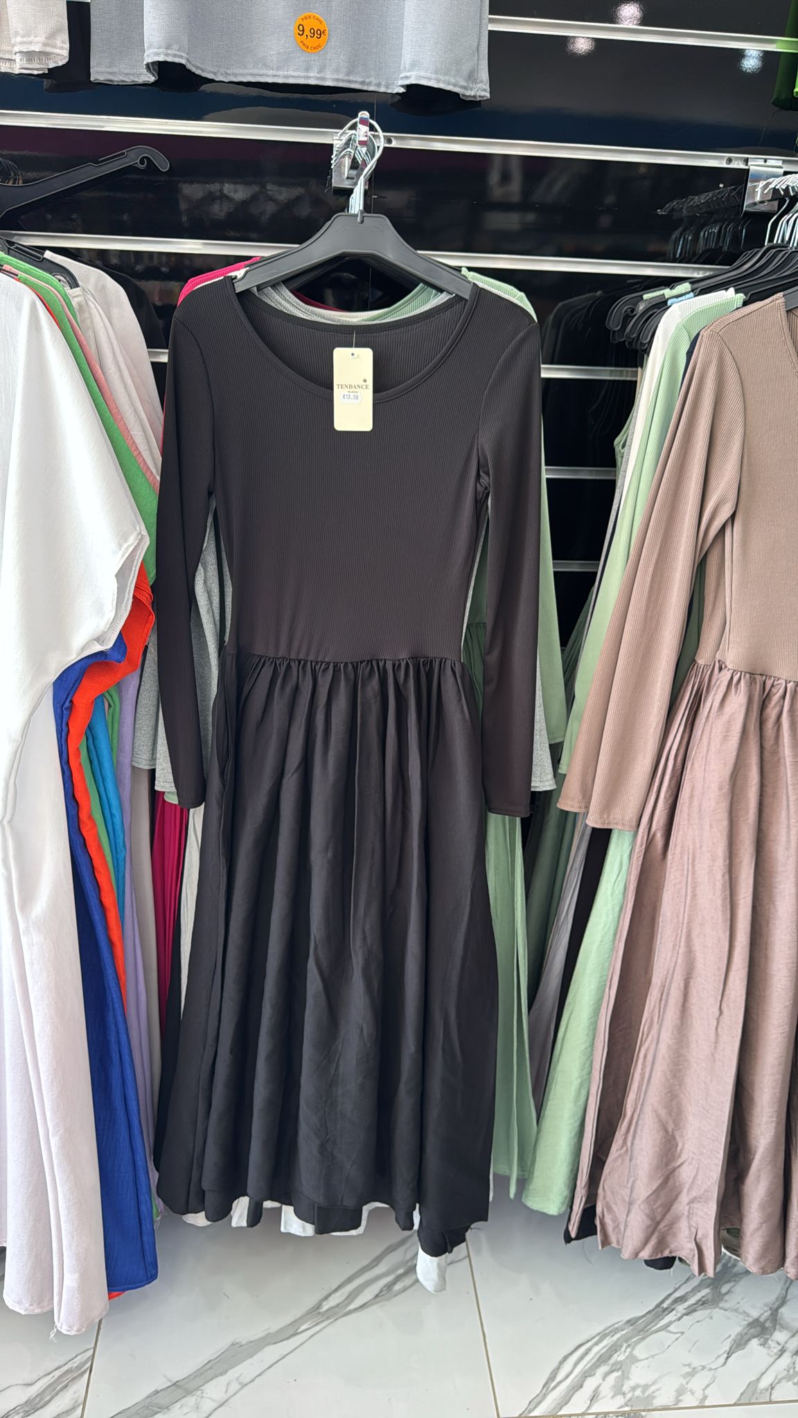 ROBE MANCHE LONGUE