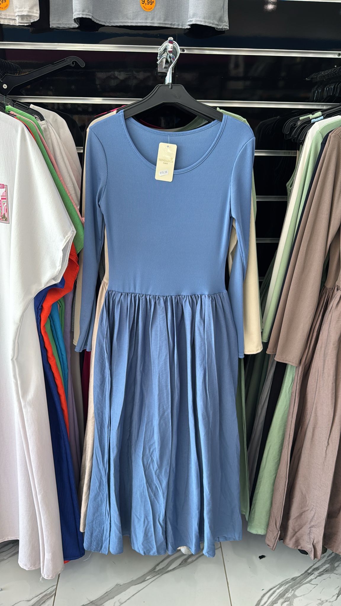 ROBE MANCHE LONGUE